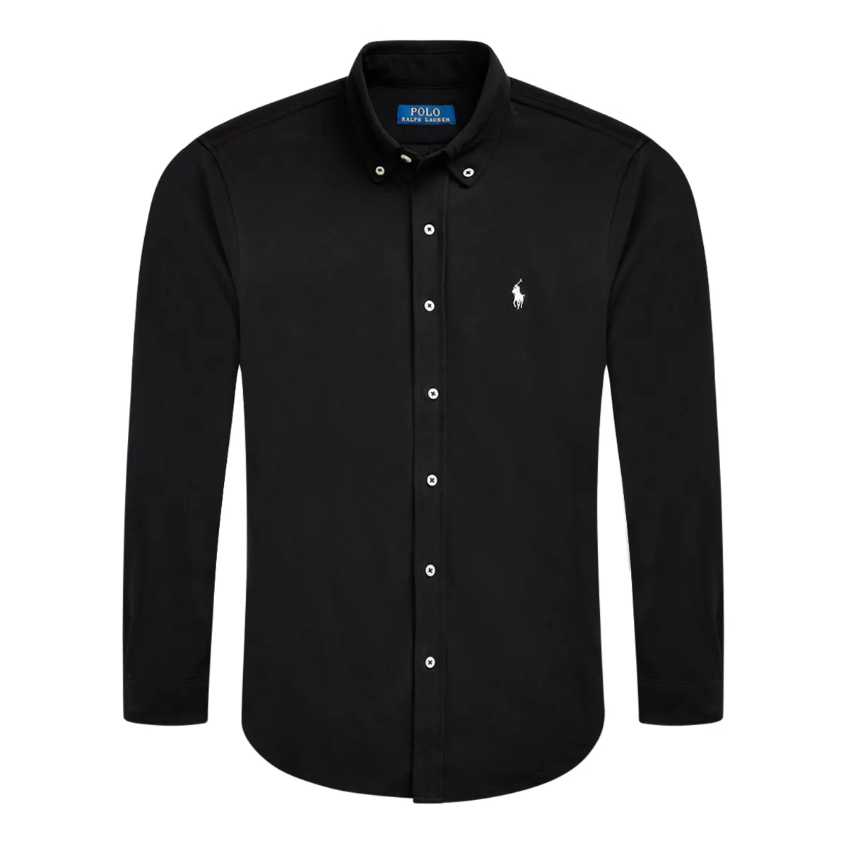 Ralph Lauren LS Knit Shirt Black