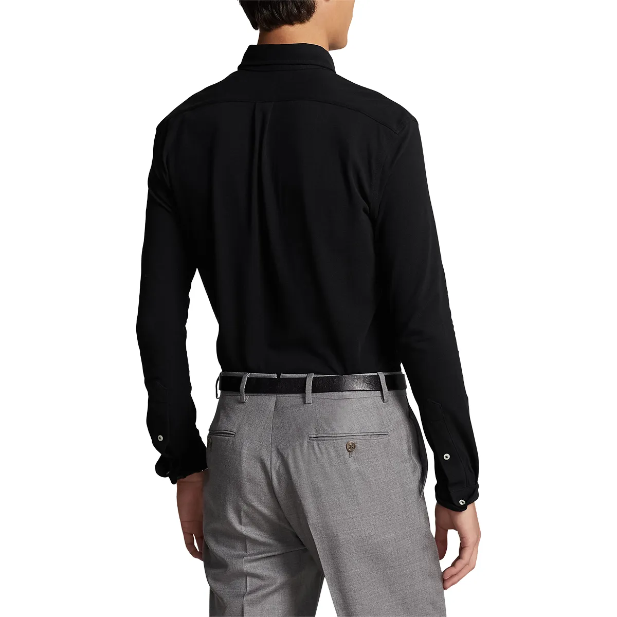 Ralph Lauren LS Knit Shirt Black