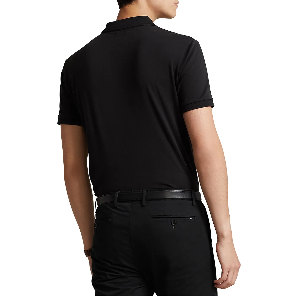 Ralph Lauren Slim Fit Polo Black