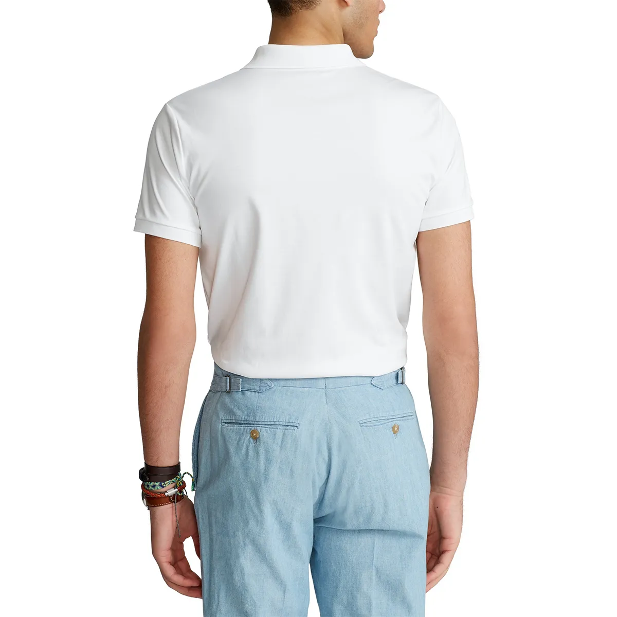 Ralph Lauren Slim Fit Polo Shirt White