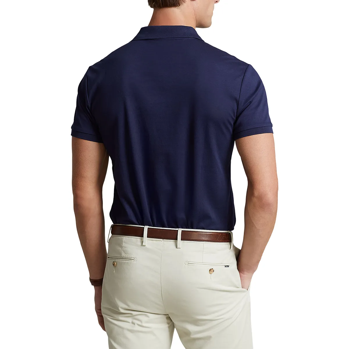 Ralph Lauren Slim Fit Polo Shirt RFD Nav