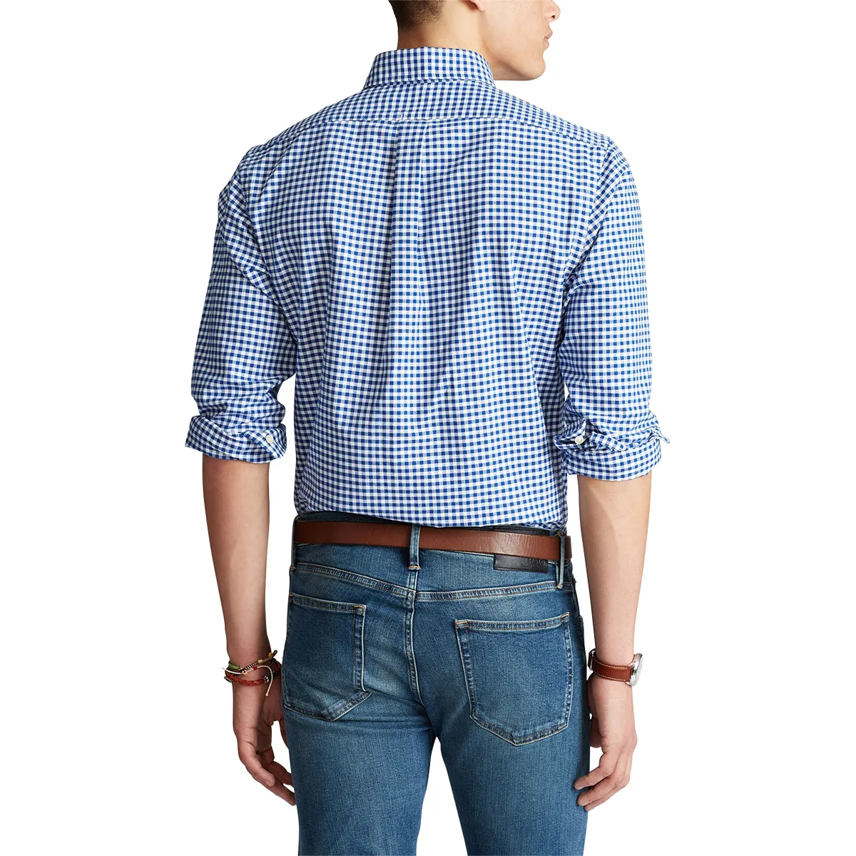 Ralph Lauren Custom Fit Gingham Shirt Bl