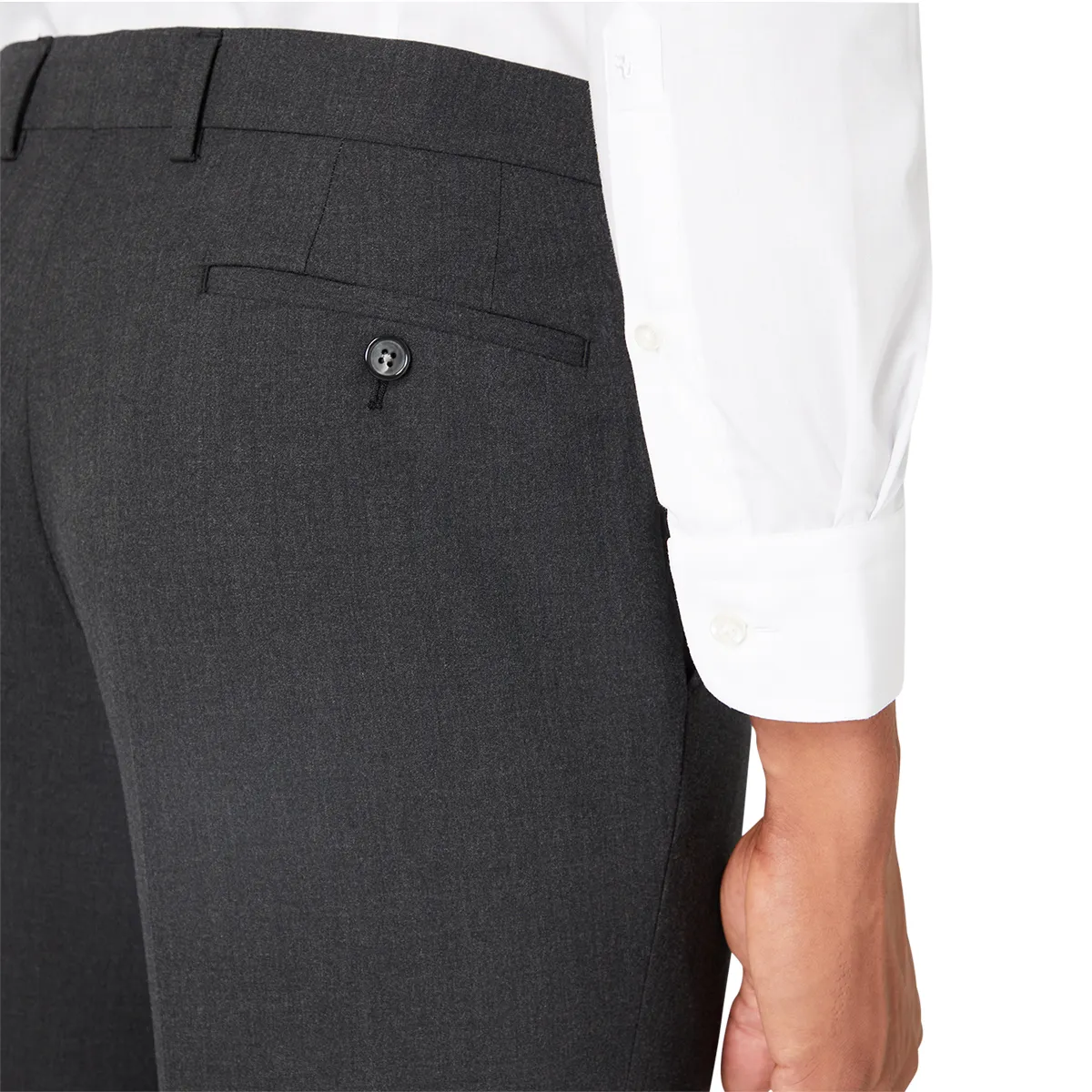 Remus Uomo Palucci Trouser Charcoal
