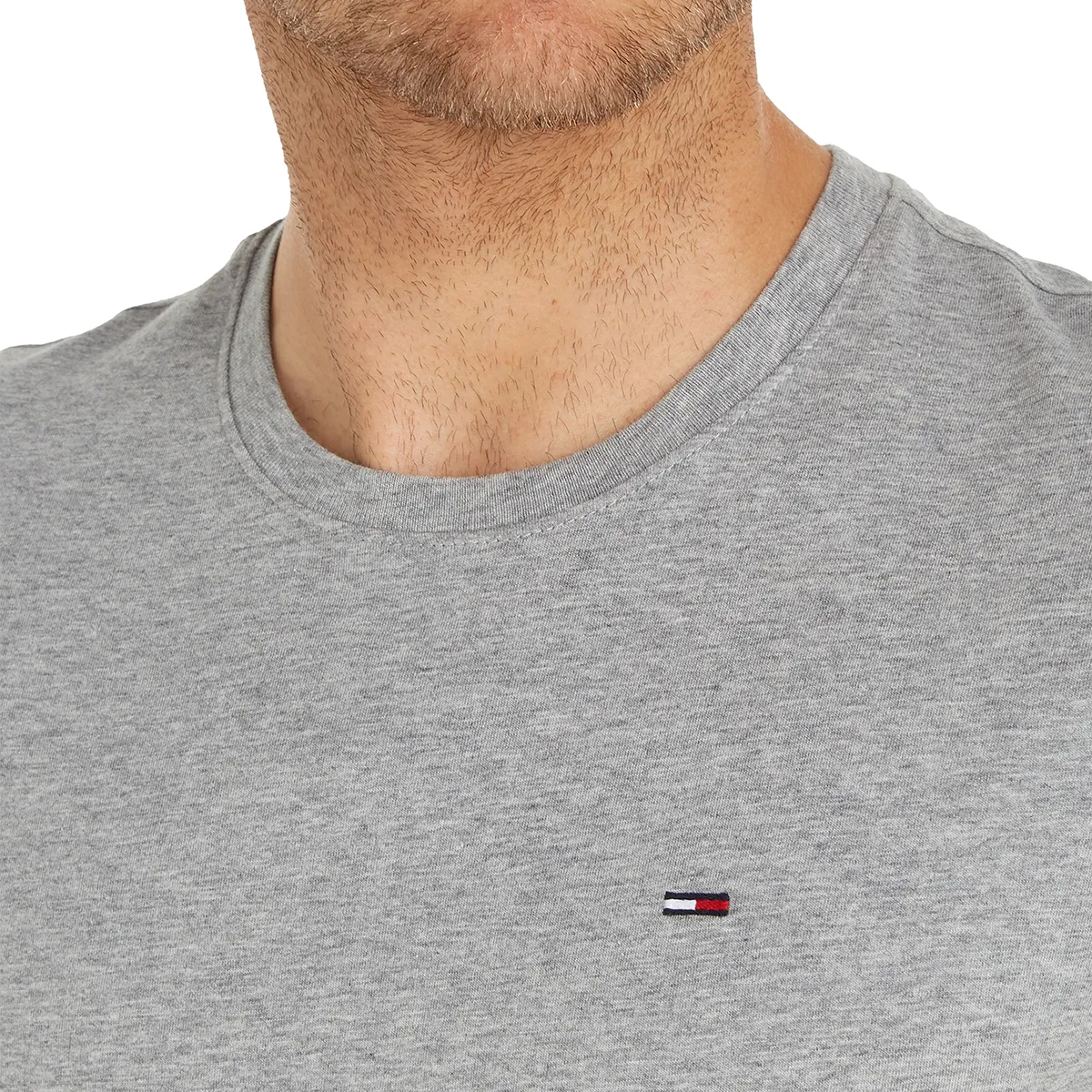 Tommy Hilfiger Jersey T-Shirt Lt Grey Heather