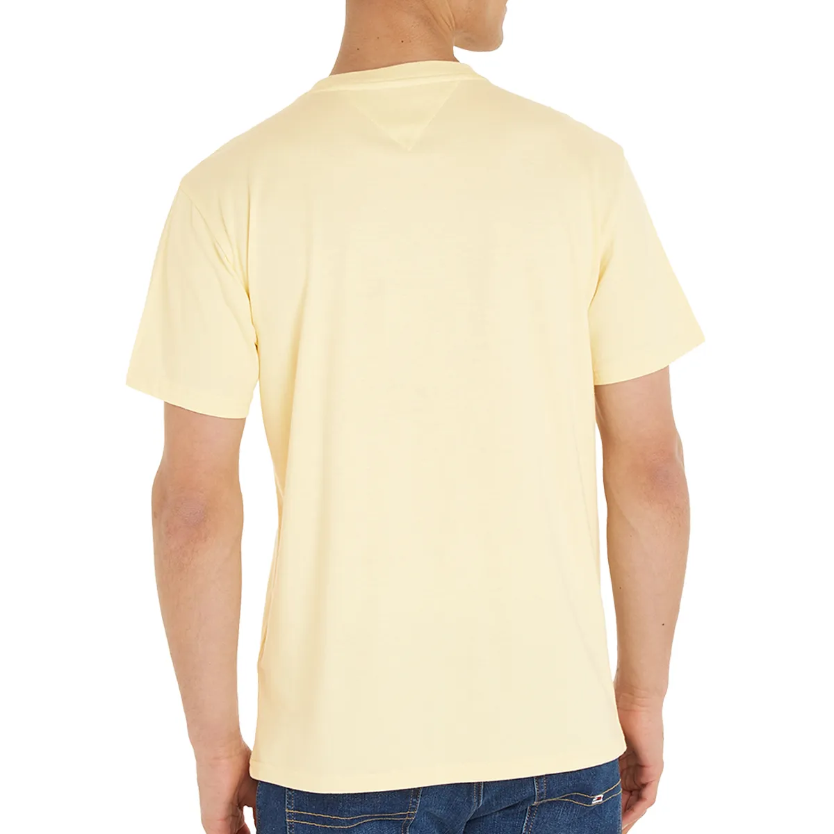 Tommy Jeans Classic Linear T-Shirt Lemon