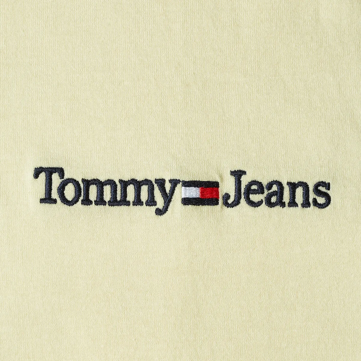 Tommy Jeans Classic Linear T-Shirt Lemon