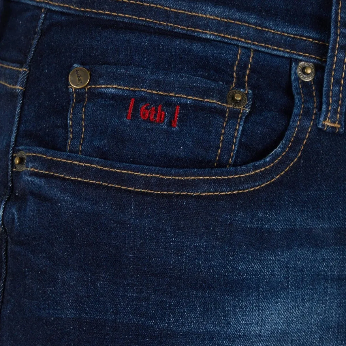 6th Sense Blue Wash 2 Fred Jeans