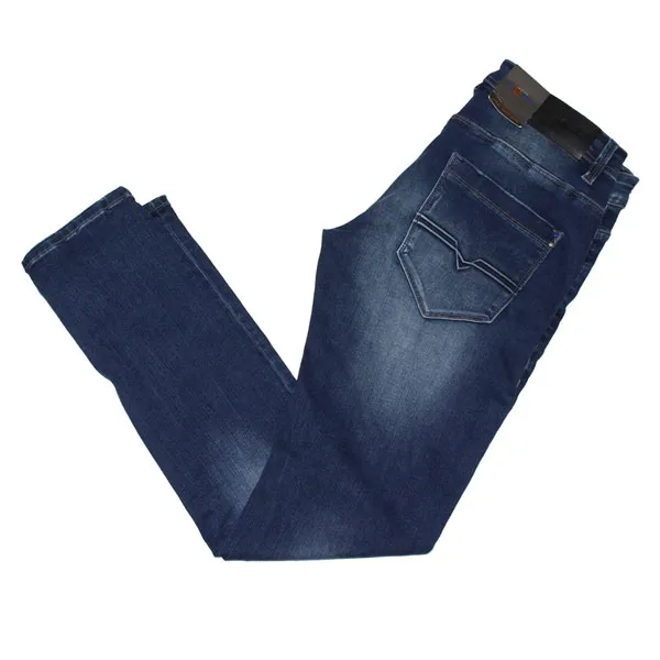Eto Hyper Stretch Jeans In New Medium Stone Wash