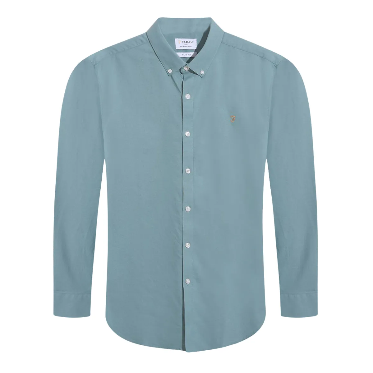 Farah Brewer LS BD Shirt Brook Blue