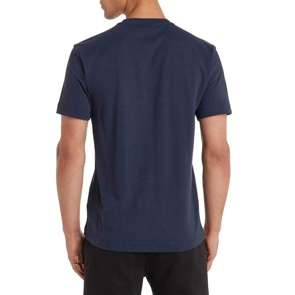 Calvin Klein Micro Logo T-Shirt In Navy