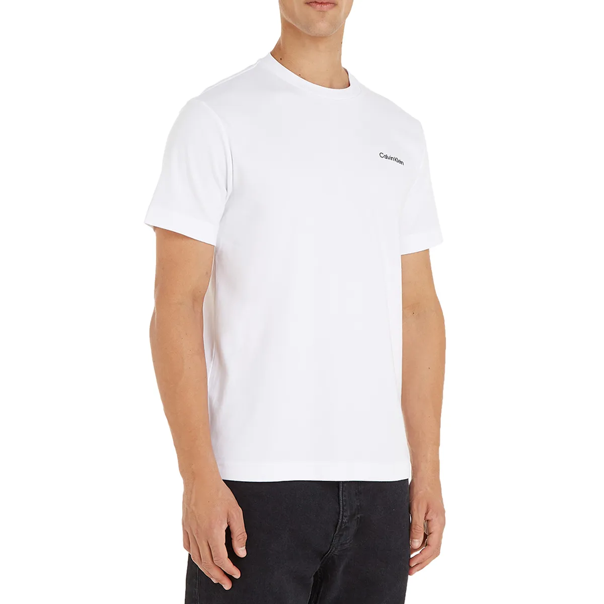 Calvin Klein Micro Logo T-Shirt In White