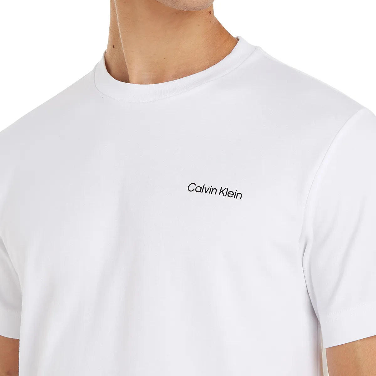 Calvin Klein Micro Logo T-Shirt In White