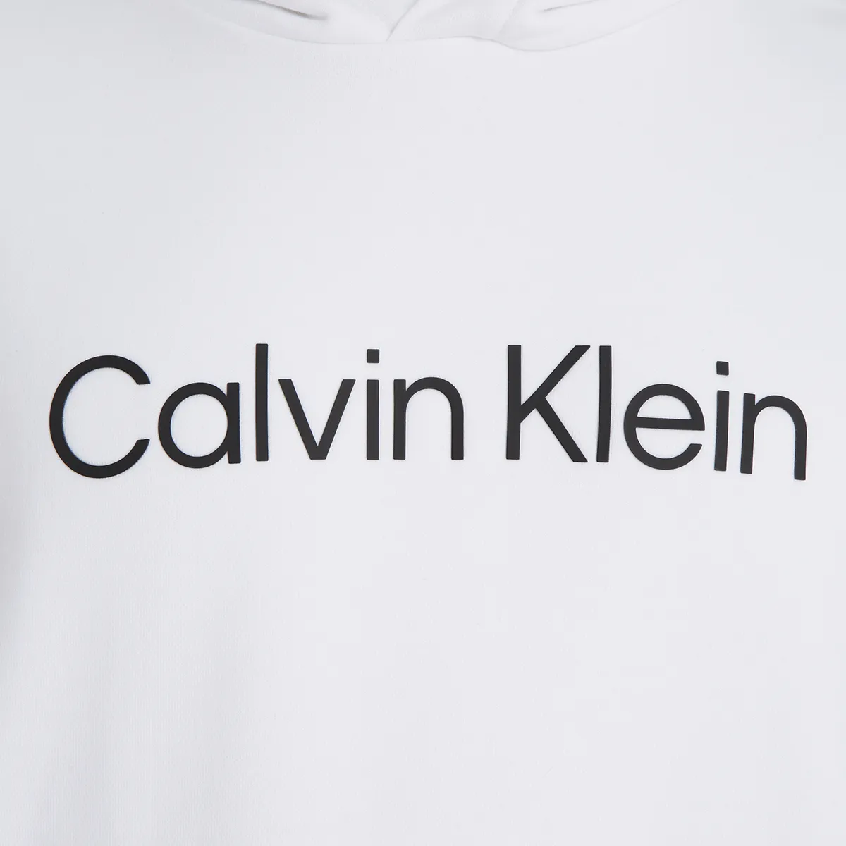 Calvin Klein Hero Logo Hoodie White