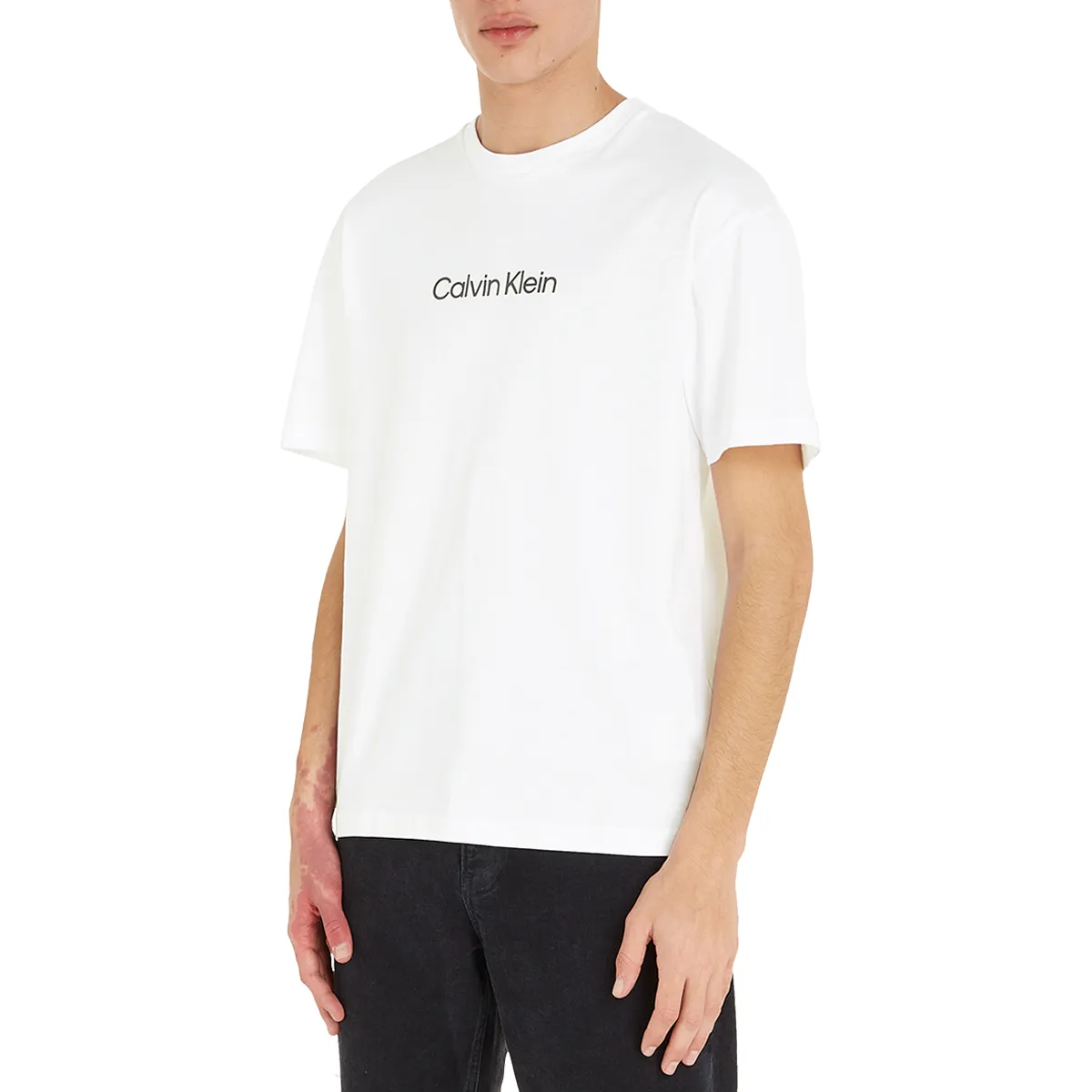 Calvin Klein Hero Logo Tee White