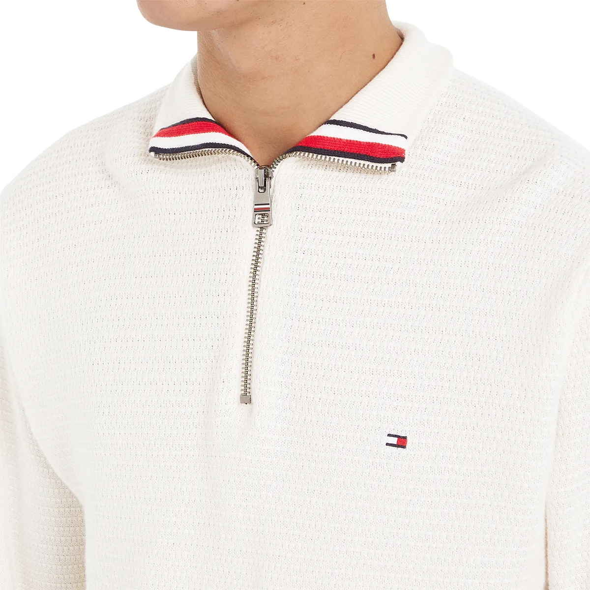 Tommy Hilfiger Interlaced Mock Weathered