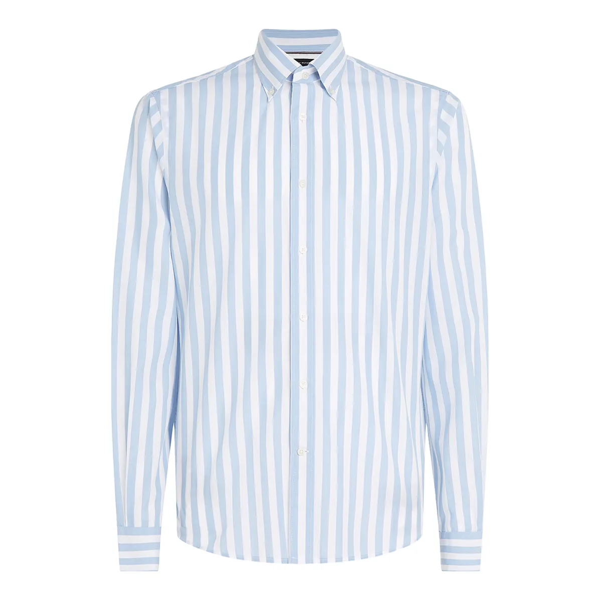 Tommy Hilfiger Silky Stripe Shirt Cloudy
