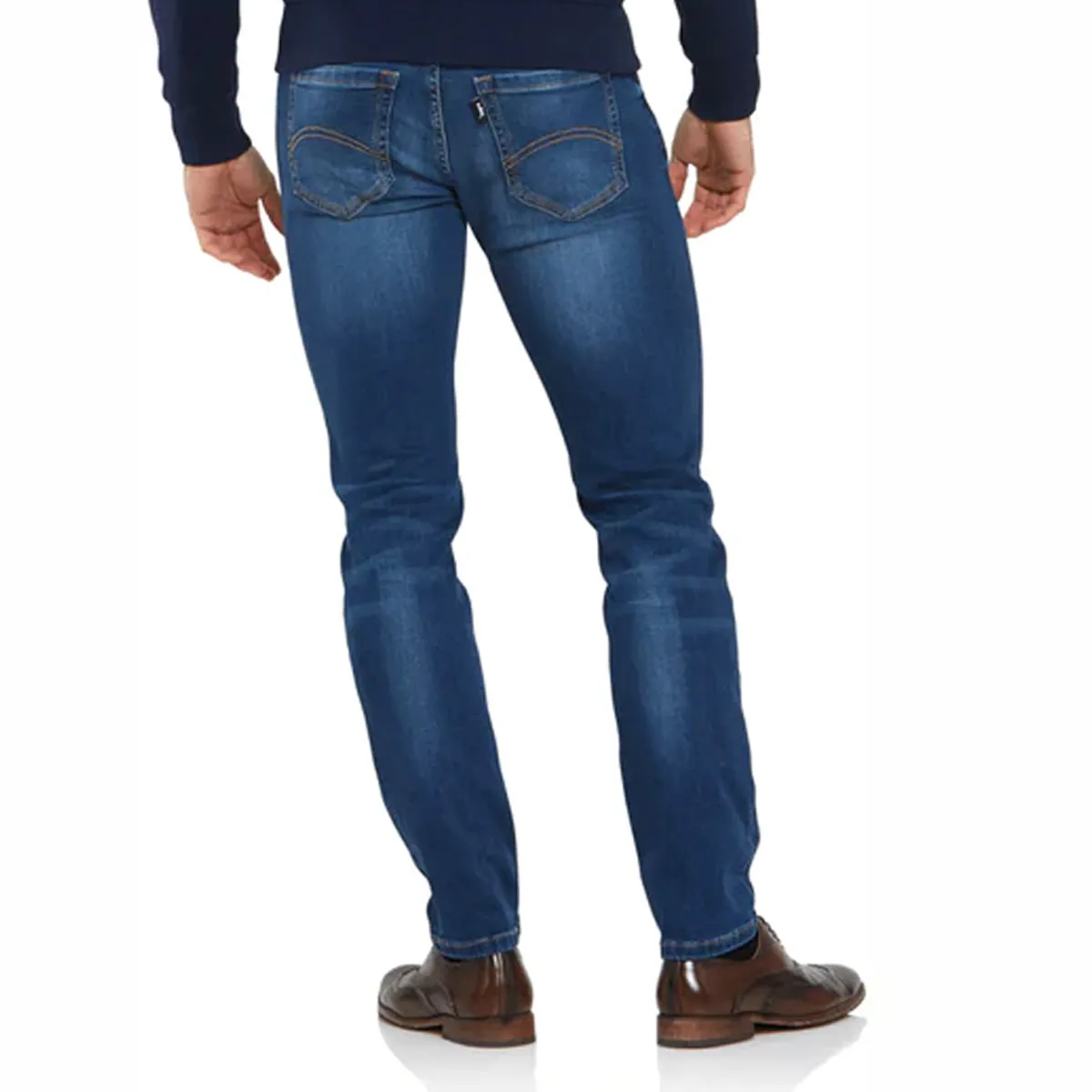 6th Sense Mid Wash Nevada Straight Jean