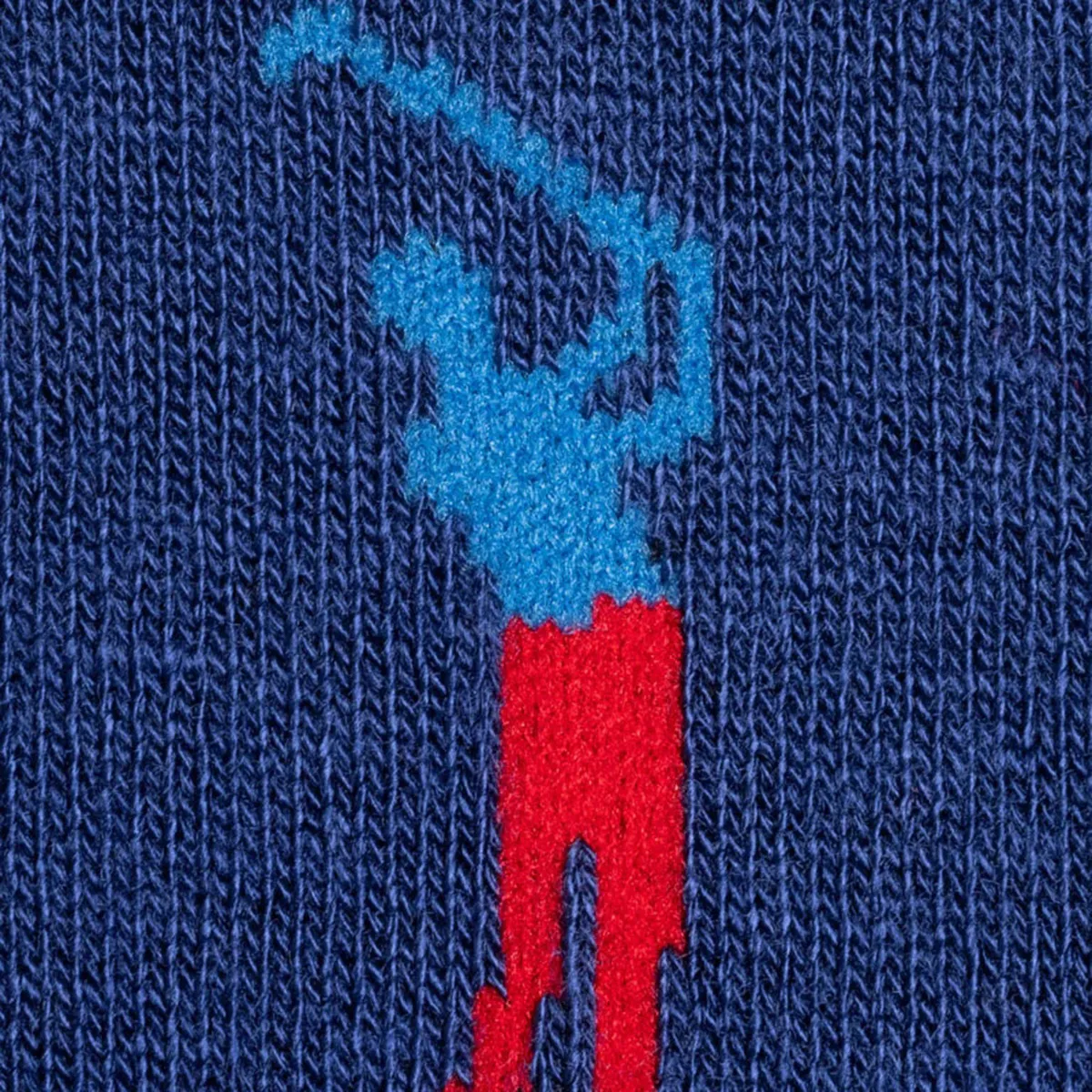 Swole Panda Golfer Socks Navy