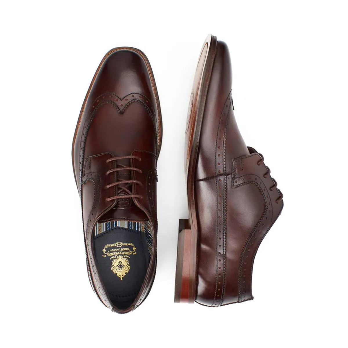 Base London Havisham Shoe In Washed Brown
