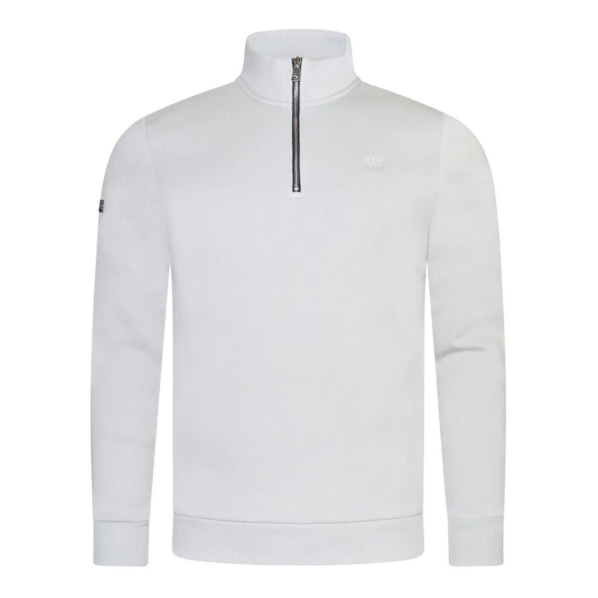 William Tailor Gally Half Zip Helium Gre
