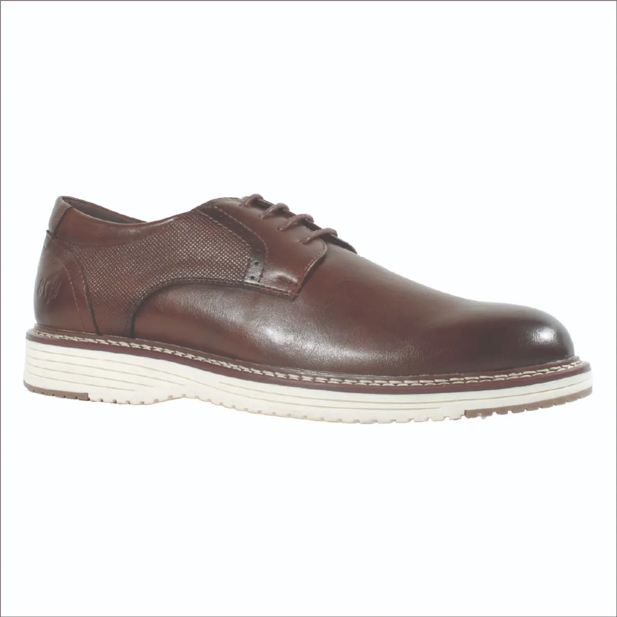 Ninety78 Laced Casual Shoe Brown