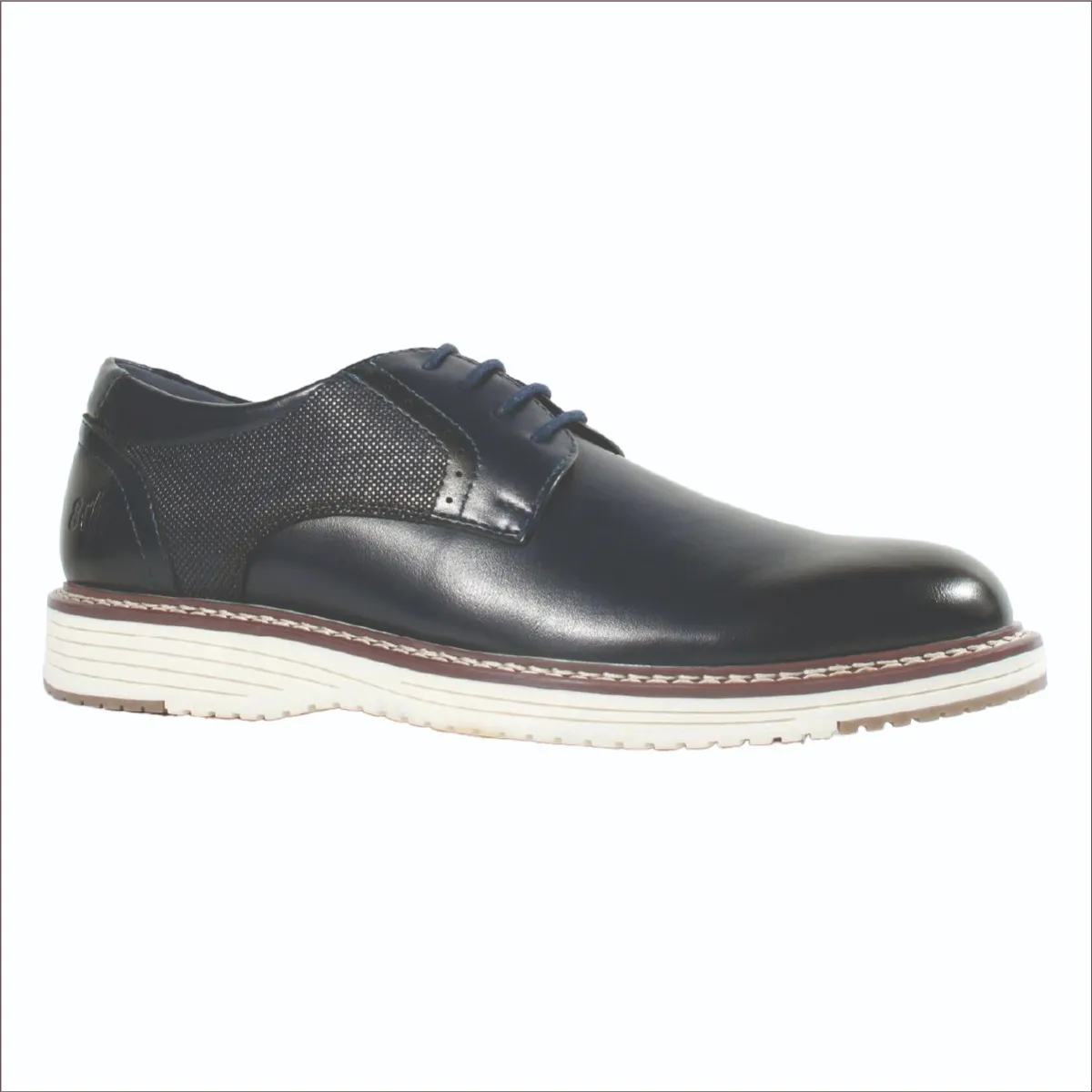 Ninety78 Laced Casual Shoe Navy