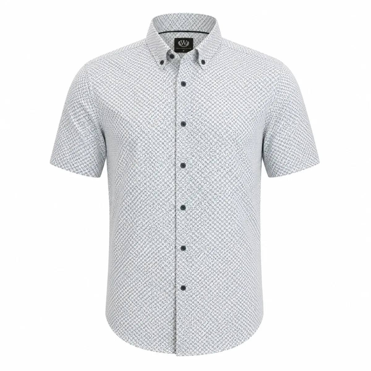 William Tailor SS Diamond Print Shirt Gr