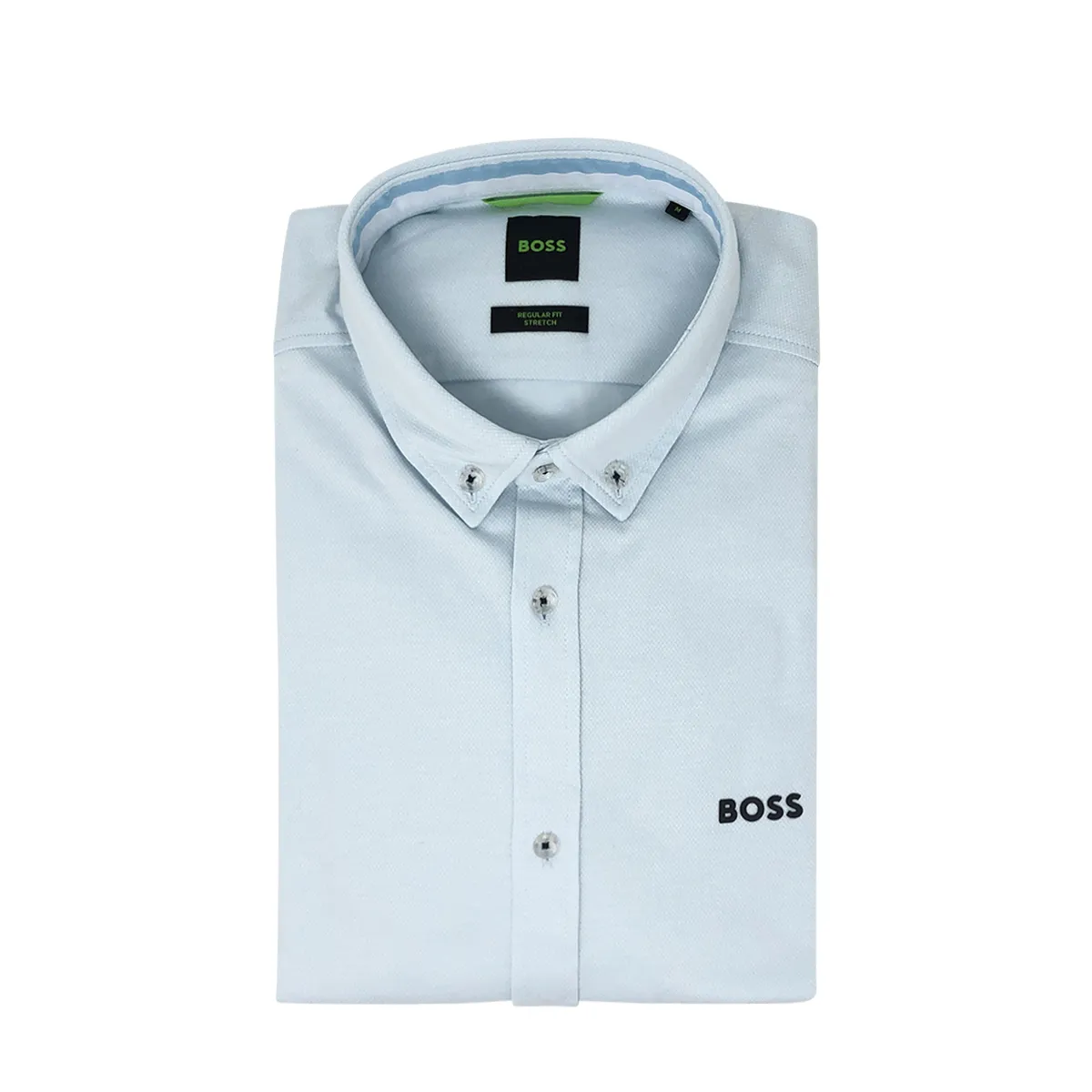 Boss Biado R Shirt Open Blue