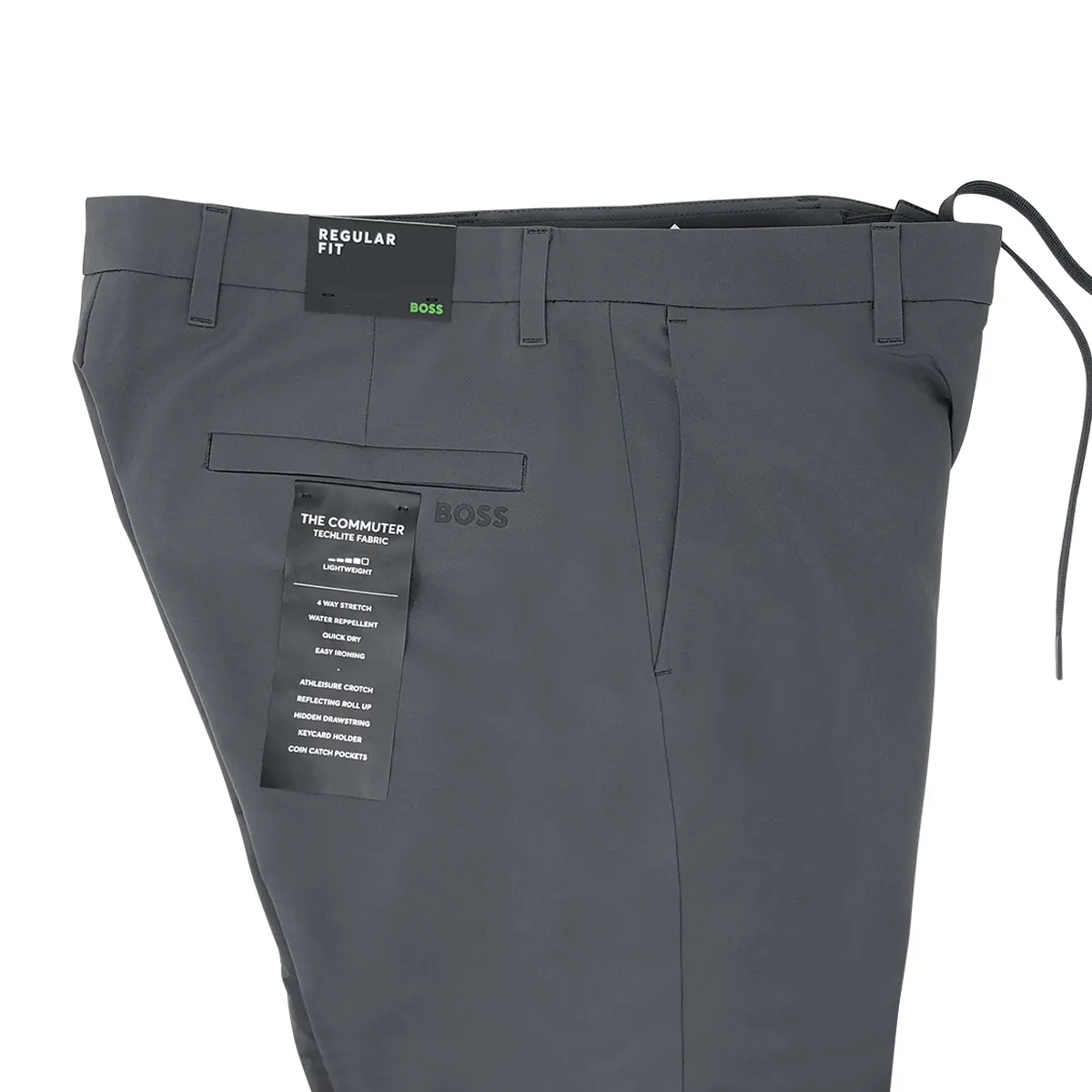 Boss T Commuter Reg Trousers Dk Grey
