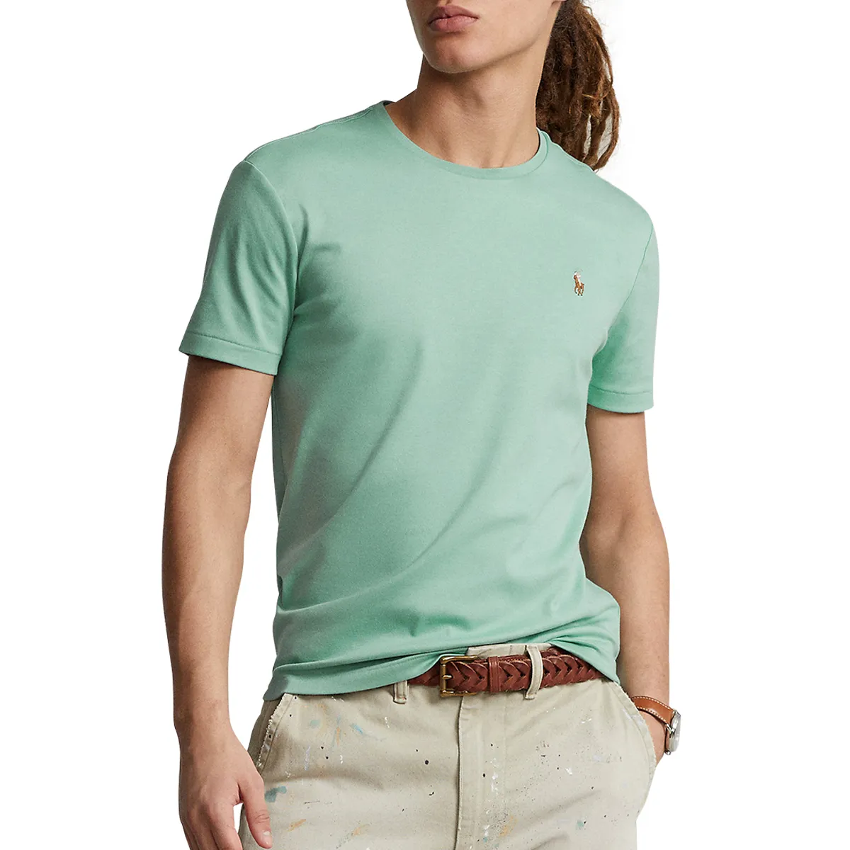 Ralph Lauren Pima Cotton T-Shirt Green