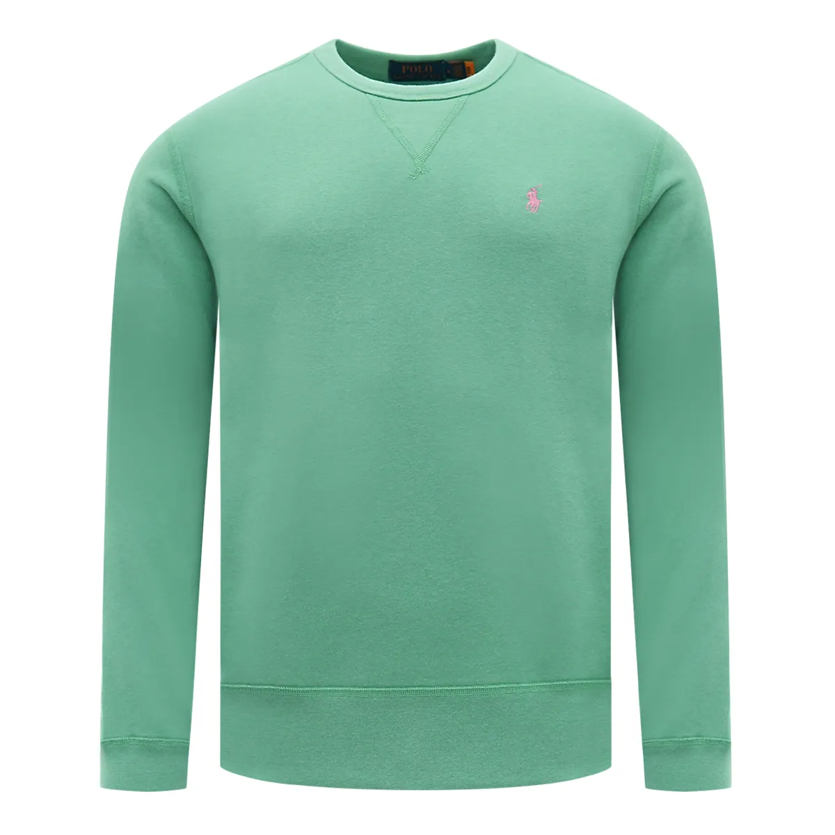 Ralph Lauren Fleece Cotton Sweater Green