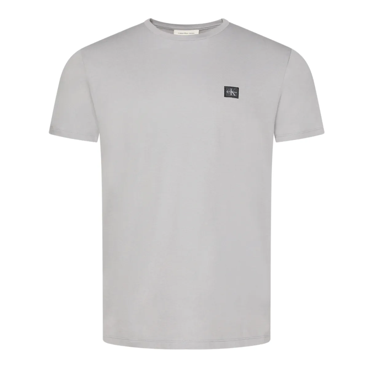 Calvin Klein Jeans SS Badge Jersey T-Shirt Grey