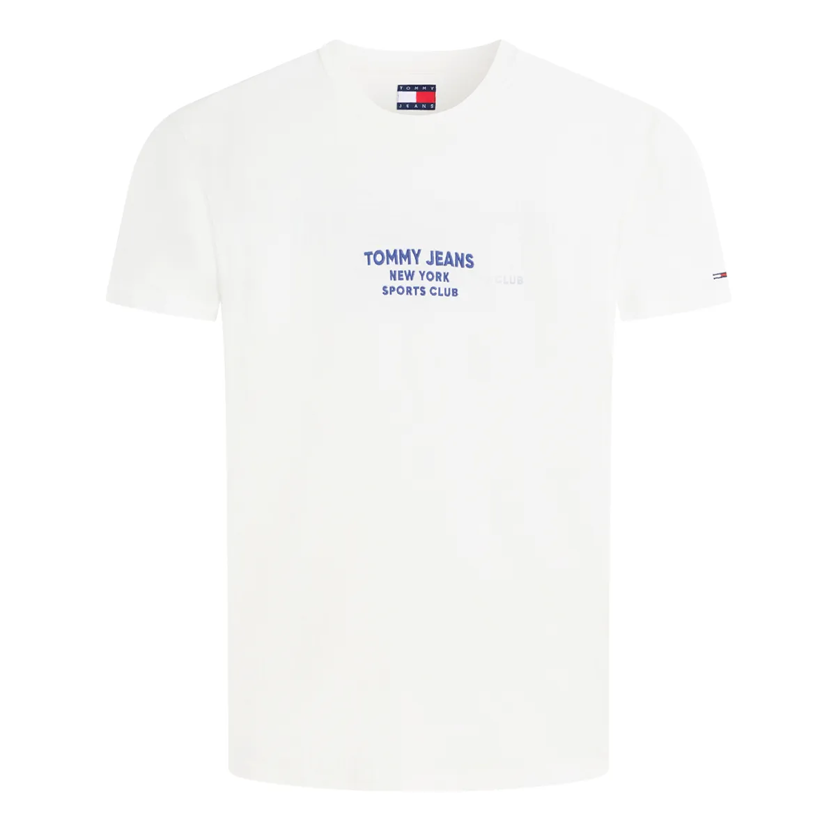 Tommy Jeans SS Reg Sports Club T-Shirt - Cream