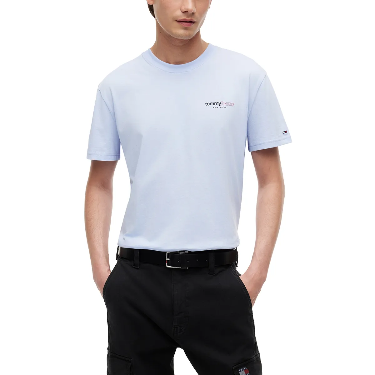 Tommy Jeans SS Reg DNA Graphic T-Shirt Moonlight Blue - c5r