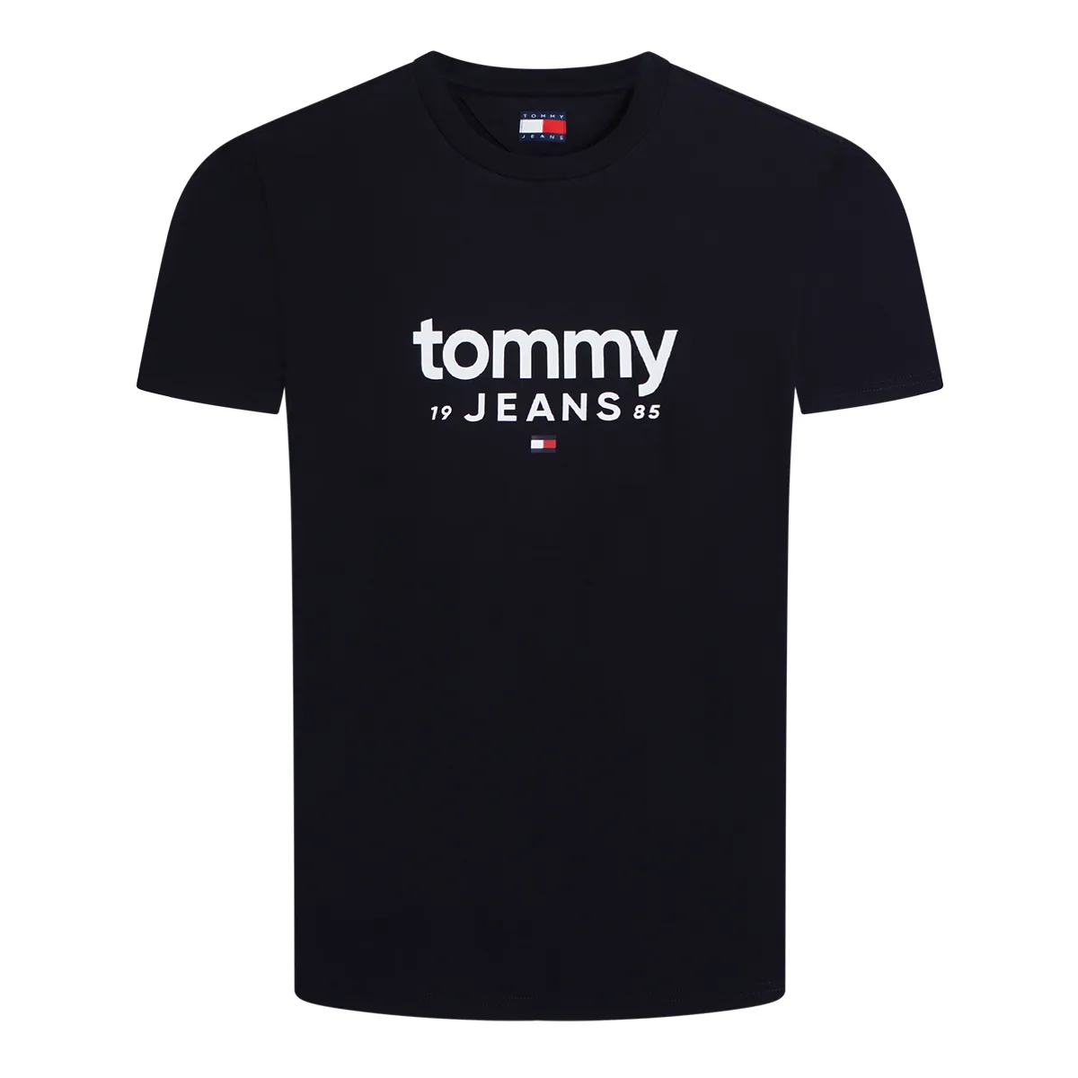 Tommy Jeans Slim Graphic T-Shirt Black - bds