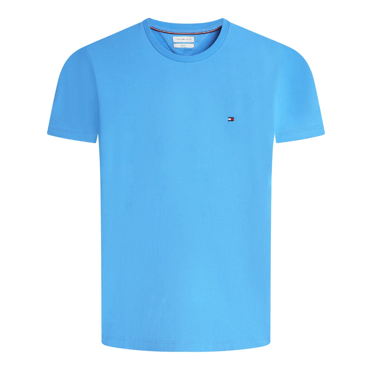 Tommy Hilfiger Ess Reg Fit T-Shirt Blue Spell - c30