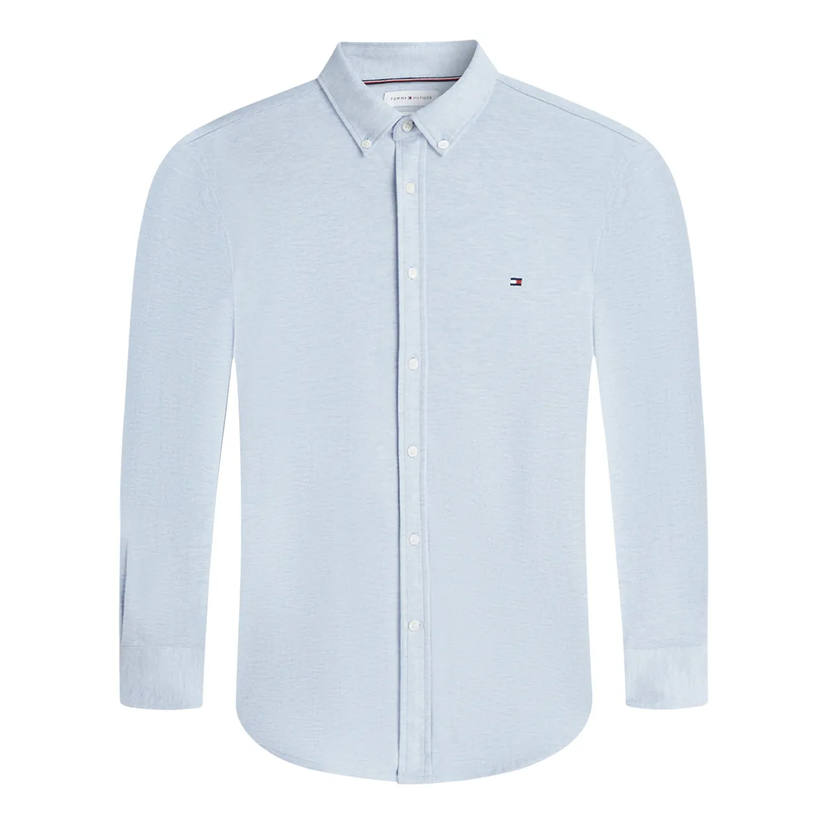 Tommy Hilfiger Knit Pique FW Shirt Light Blue