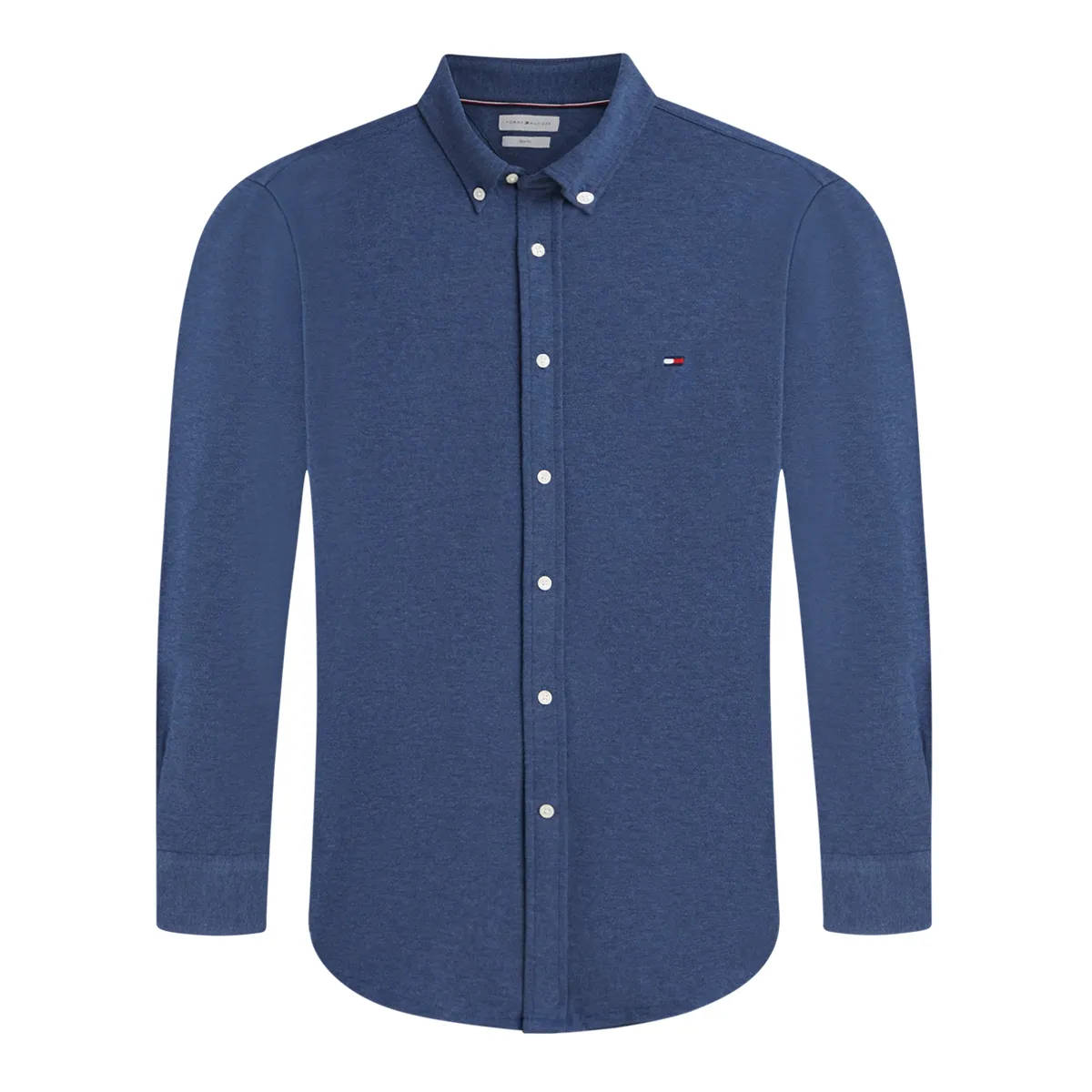 Tommy Hilfiger Knit Pique FW Shirt Dark Blue
