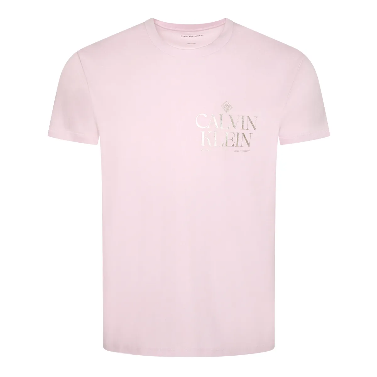 Calvin Klein Jeans SS Small Crest T-Shirt Pink