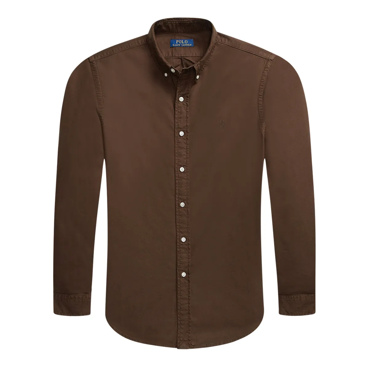 Ralph Lauren LS Sport Shirt Nutmeg Brown 068