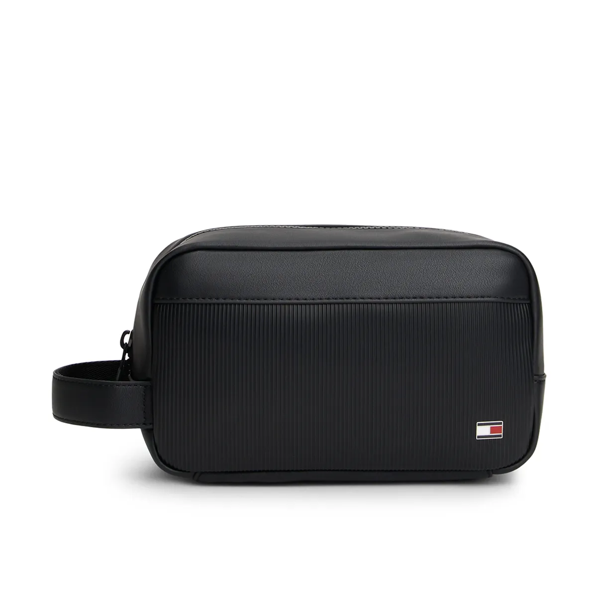 Tommy Hilfiger Flag Wash Bag Black BDS