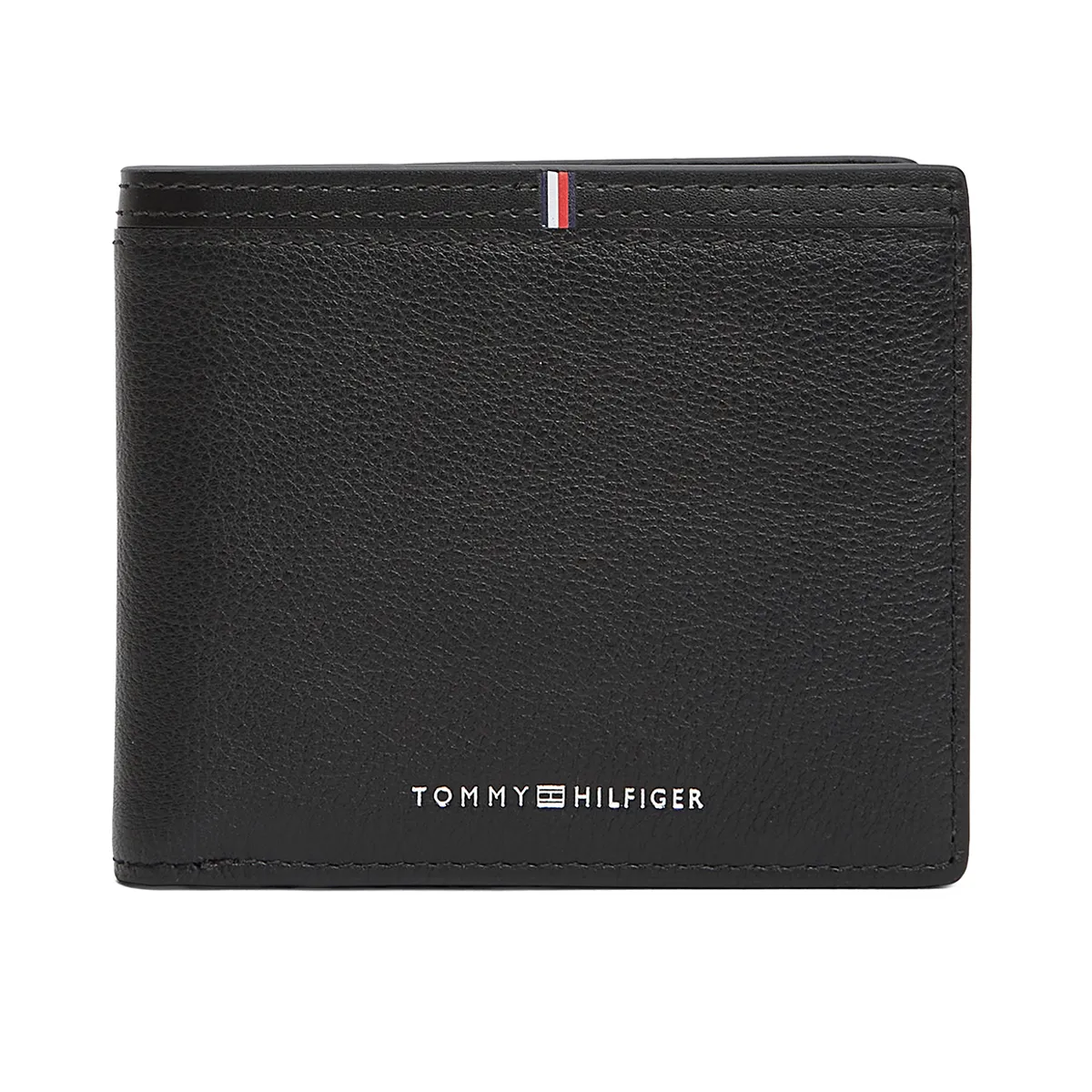 Tommy Hilfiger Corp CC and Coin Wallet In Black BDS