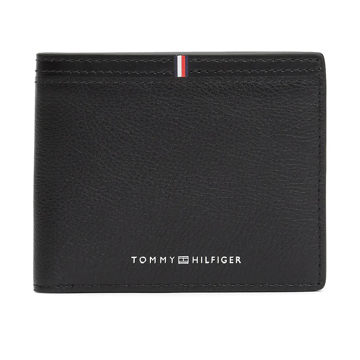 Tommy Hilfiger Mini Corp CC Wallet In Black BDS