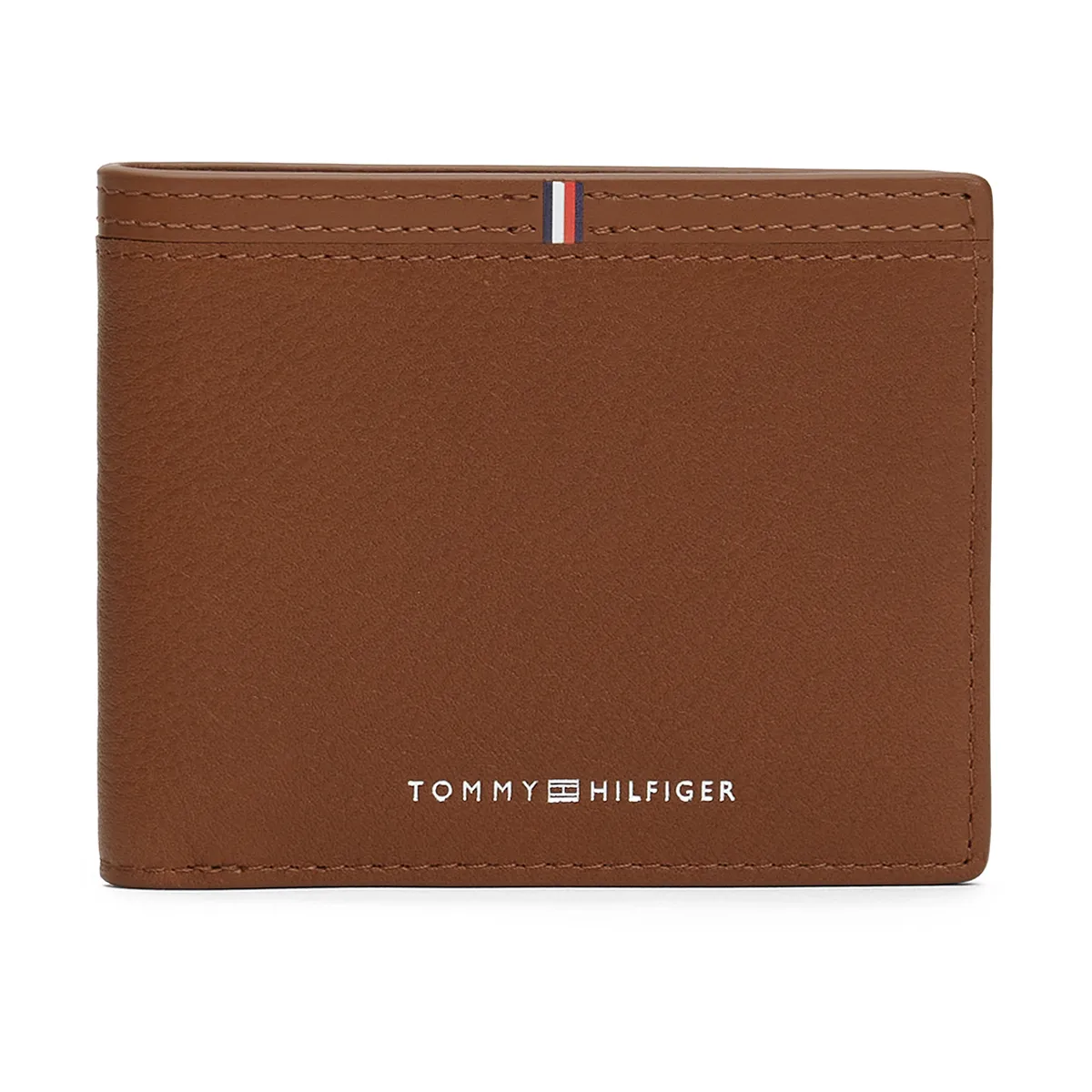 Tommy Hilfiger Mini Corp CC Wallet In Cognac GVI