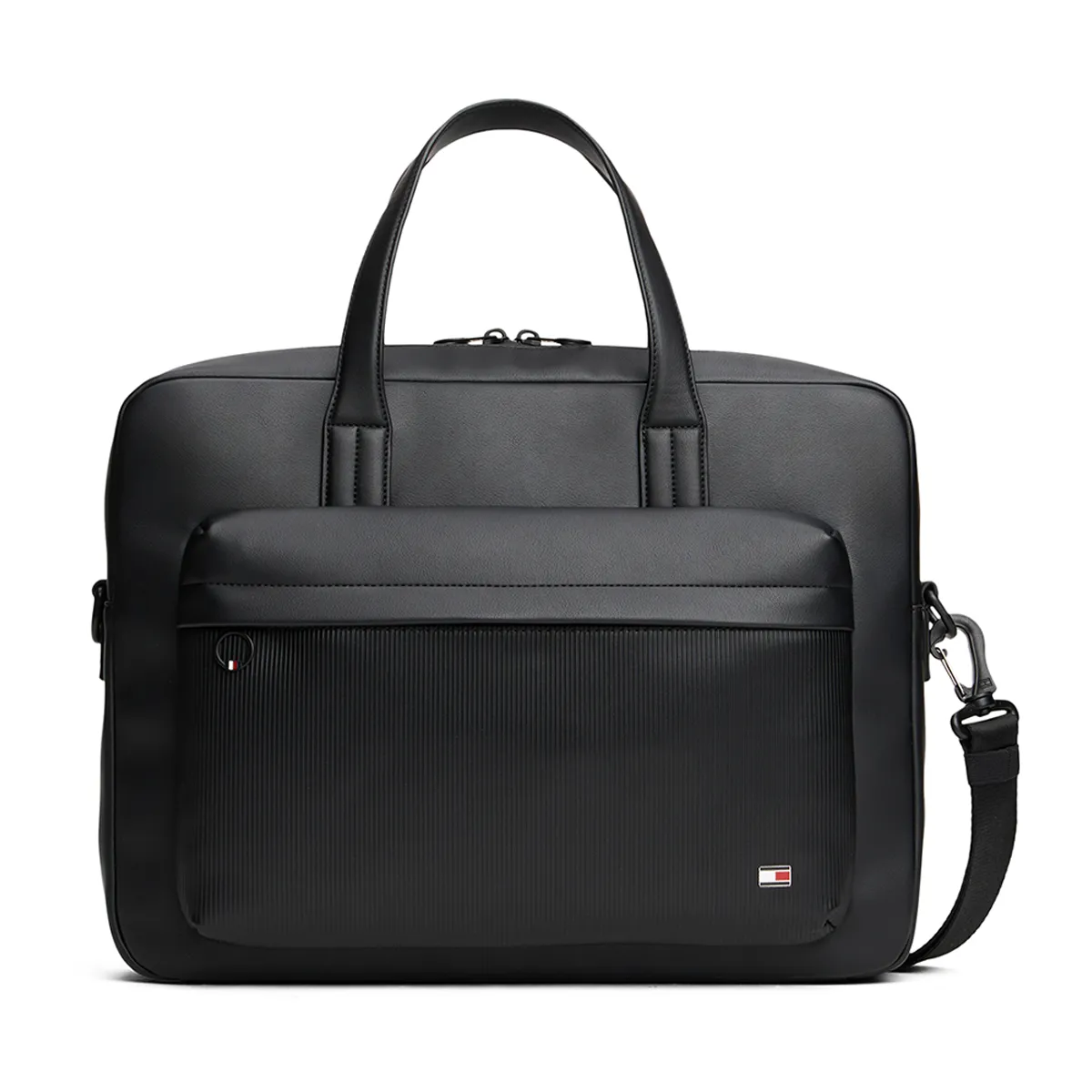 Tommy Hilfiger Flag Computer Bag Black BDS