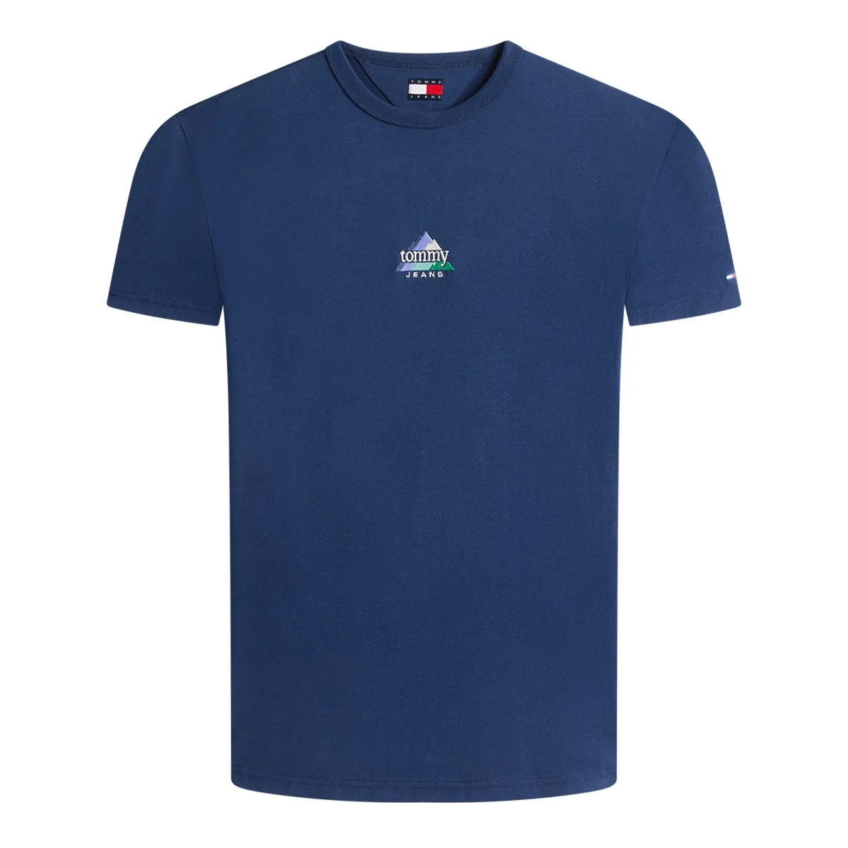 Tommy Jeans Reg SS Peaks T-Shirt Dark Navy