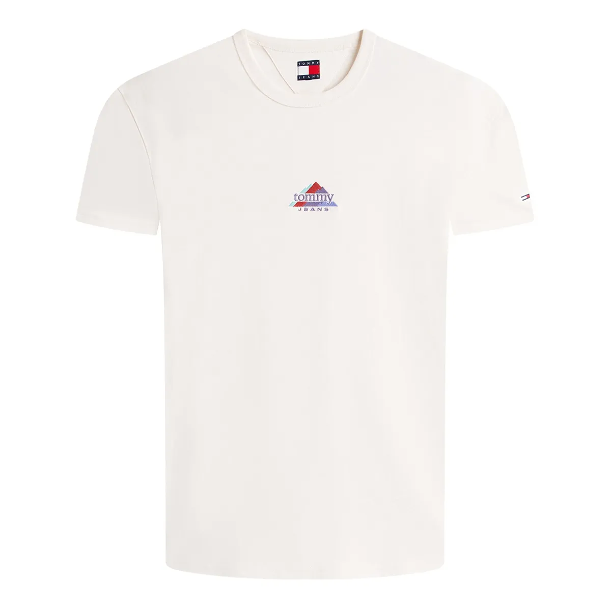 Tommy Jeans Reg SS Peaks T-Shirt White