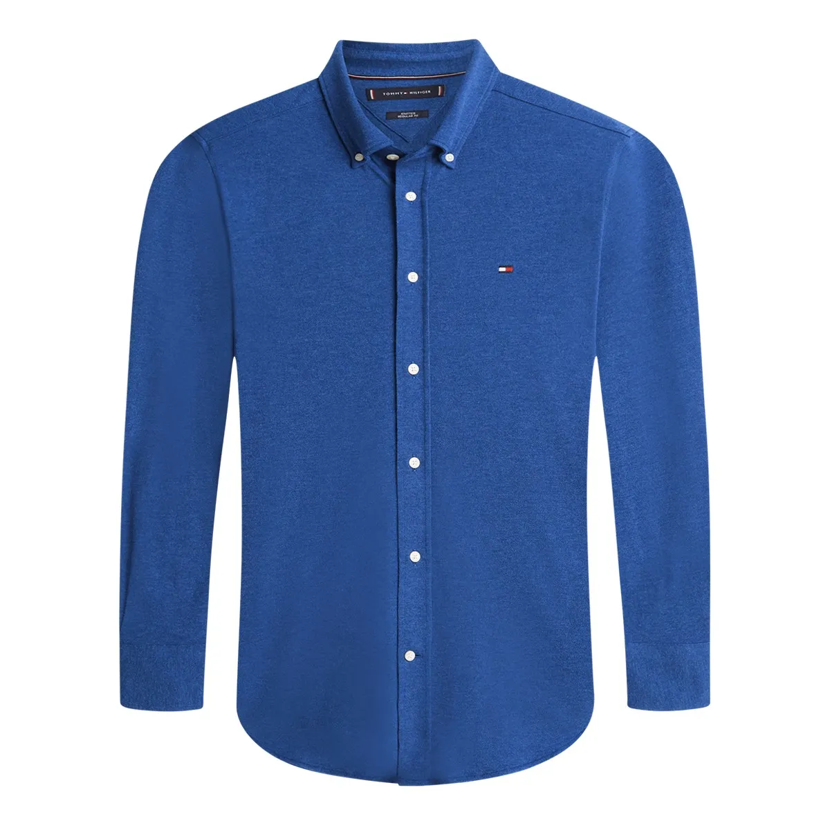 Tommy Hilfiger LS Knit FW Shirt Indigo Heather