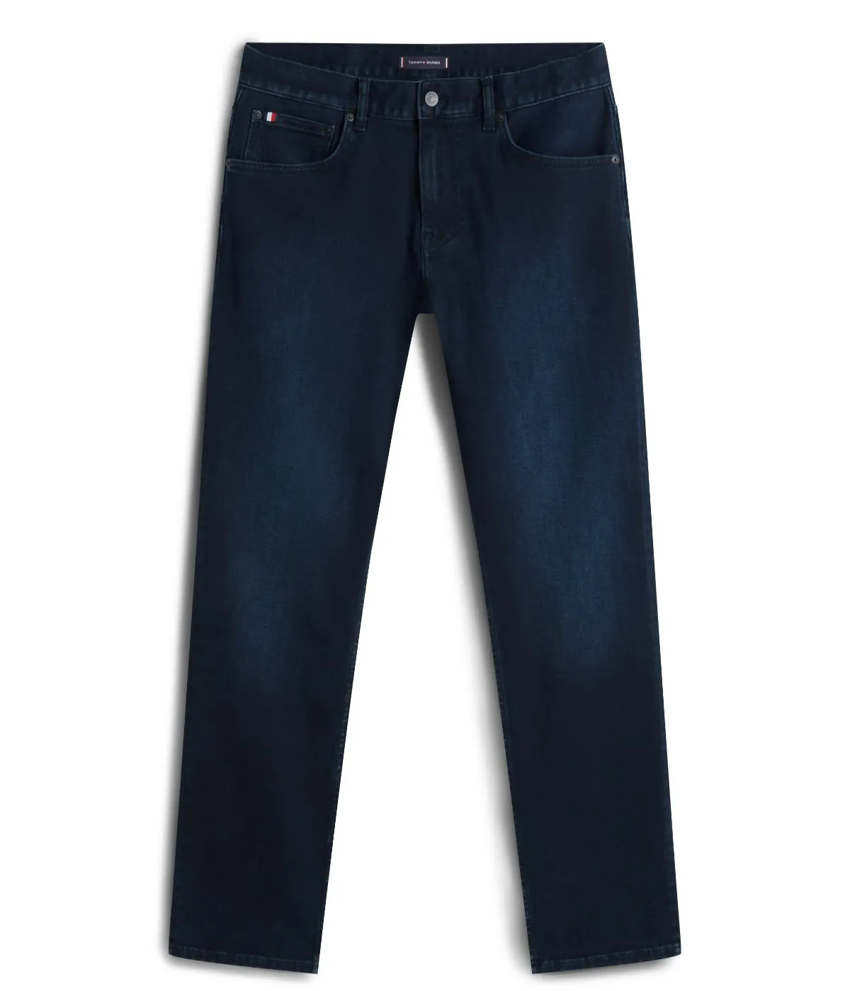 Tommy Hilfiger Straight Denton Lux Jean Blue Black
