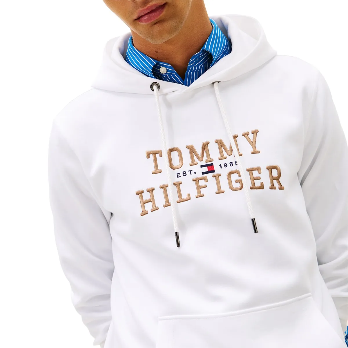 Tommy Hilfiger Icon Intechno Hoodie White